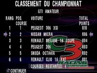 une photo d'Ã©cran de C3 Racing sur Sony Playstation